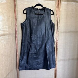 Genuine Letaher Dress by Sarah Kelly Vintage